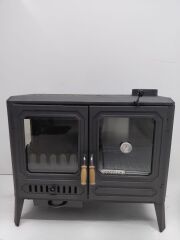 Döküm Kuzine Soba Fırınlı Soba Yüksek Isı Verimli, Fırınlı, Dayanıklı Dökme Demir  DRL 00452  Sarıbey Model