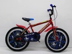 Rotes Dorello-Fahrrad Modell 2050, 20-Zoll-Räder, Kinderfahrrad für Kinder von 7-8 Jahren.