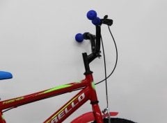 kırmızı 2050 model dorello bisiklet 20 jant çocuk bisikleti 7 yaş 8 yaş