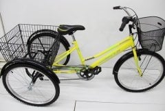 SARI Dorello Bisiklet Cargo Bisikleti 2960 Üç Tekerlekli Sepetli Yük bisikleti Pazar bisikleti sahil bisikleti yük bisikleti taşıma bisikleti kargo bisikleti