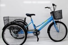 TURKUAZ Dorello Bisiklet Cargo Bisikleti 2960 Üç Tekerlekli Sepetli Yük bisikleti Pazar bisikleti sahil bisikleti yük bisikleti taşıma bisikleti kargo bisikleti