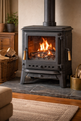 Cast Iron Fireplace Stove – Wood-Burning, Long-Lasting DRL 056