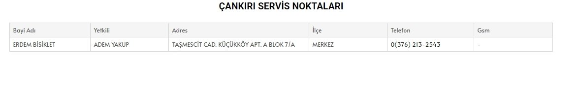 dorello bisiklet servis noktaları2