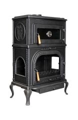 Döküm Şömine Soba Kuzine Soba Fırınlı Soba DRL 060