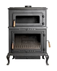 Döküm Şömine Soba Kuzine Soba Fırınlı Soba DRL 61