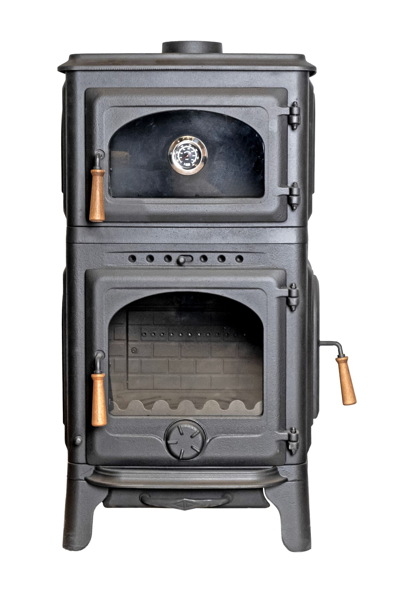 Döküm Şömine Soba Kuzine Soba Fırınlı Soba DRL058