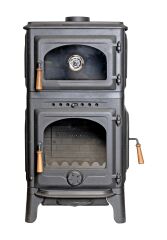 Döküm Şömine Soba Kuzine Soba Fırınlı Soba DRL058