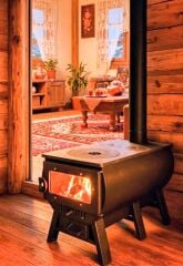 Yuvarlak Sac Şömine – Şıklık ve Güç Bir Arada