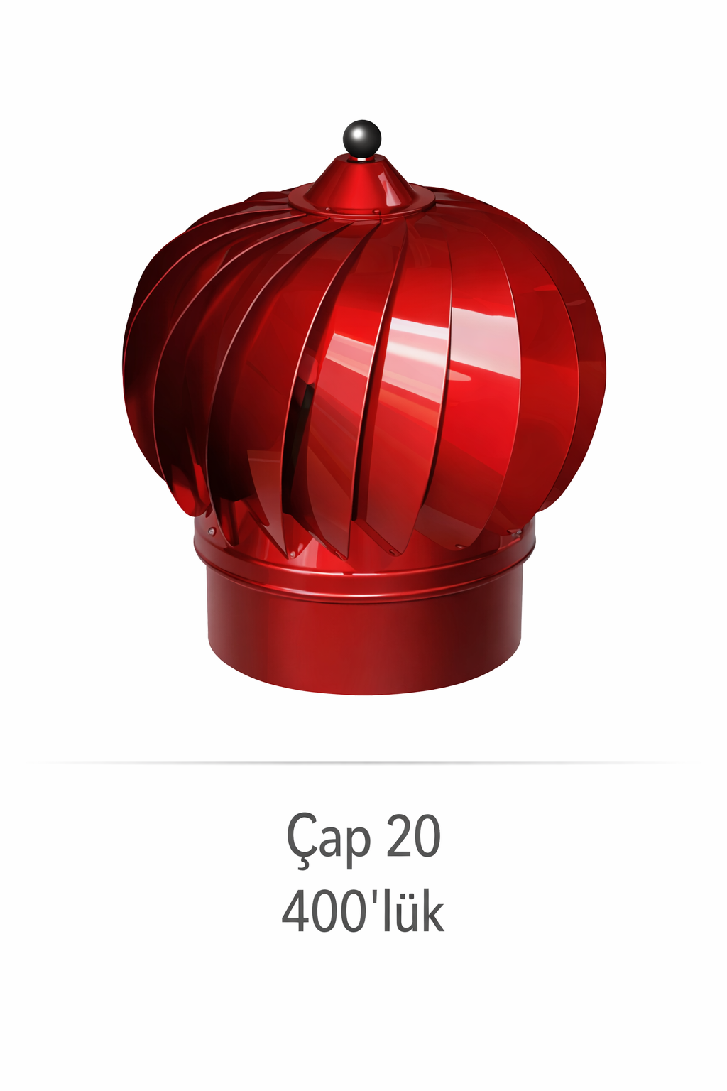 Baca Fırıldağı Çap 20 – 400’lük Yuvarlak Boruya Uyumlu