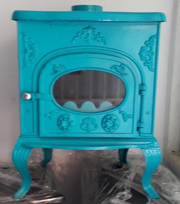 DÖKÜM SOBA MF86 MODEL- ŞÖMİNE SOBA- renkli soba