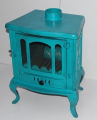 DÖKÜM SOBA MF86 MODEL- ŞÖMİNE SOBA- renkli soba