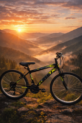 Ümit Bisiklet Colorado Siyahve Sarı  Renk Model 2401 Jant 24 Dorello bisiklet