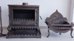 ESKİTME MF107 MODEL SOBA-DÖKÜM SOBA-BURSA SOBA-YANDAN KAPAKLI SOBA