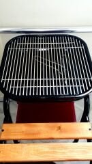 DORELLO Kapaklı Kömürlü Barbekü Mangal – Tekerlekli Bahçe ve Balkon Mangalı vezuv