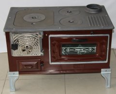 MF43 MODEL SOBA, DÖKÜM SOBA- KUZİNE SOBA -MAT SİYAH SOBA