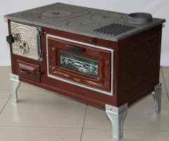 MF43 MODEL SOBA, DÖKÜM SOBA- KUZİNE SOBA -MAT SİYAH SOBA