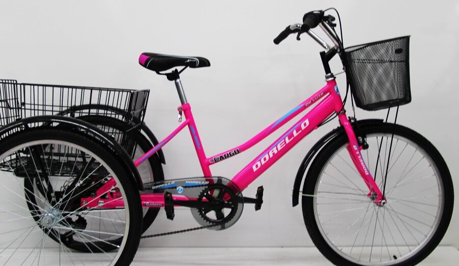 Cargo Bisiklet | Güçlü Taşıma, Pratik Kullanım Pembe Renk