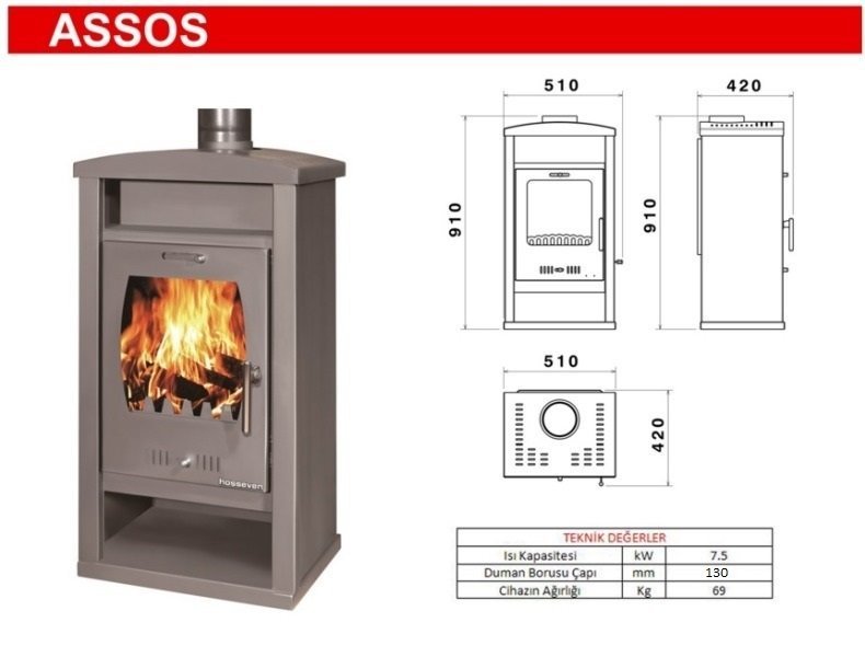 ASOS MODEL SOBA, DÖKÜM SOBA, SAÇ KUZİNE SOBA, CAMLI SOBA ODUN SOBASI