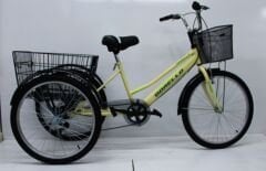 Dorello Cargo Profesyonel Taşıma Bisikleti Krem Renk