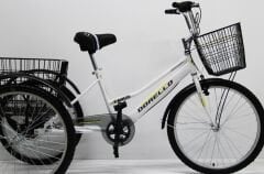 Dorello Cargo Bisiklet Dayanıklı Çelik Gövde Beyaz Renk