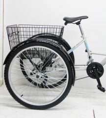 Dorello Cargo Geniş Sepetli Yük Taşıma Bisikleti Grı Renk