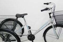 Dorello Cargo Geniş Sepetli Yük Taşıma Bisikleti Grı Renk