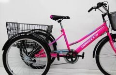 Dorello Cargo Bisiklet İş ve Günlük Kullanım Pembe Renk