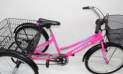 Dorello Cargo Bisiklet İş ve Günlük Kullanım Pembe Renk