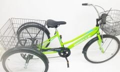 Dorello Cargo Pratik Yük Taşıma Bisikleti Yeşil Renk
