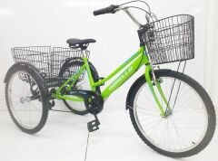 Dorello Cargo Pratik Yük Taşıma Bisikleti Yeşil Renk