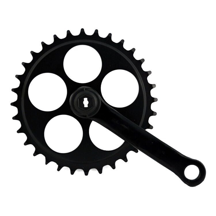 DORELLO Aynakol – 32T, 127 mm, Muhafazasız, Siyah