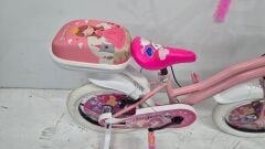 16 Jant Sepetli Kız Çocuk Bisikleti pembe renk dorello