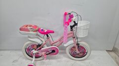 16 Jant Sepetli Kız Çocuk Bisikleti pembe renk dorello