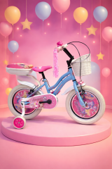 Kız Cocuk Bisiklet Sepetli Cantalı Model Dorello