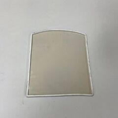 Odun ve Kömür Sobası İçin Dorello Ön Cam Yedek Parça Yüksek Isıya Dayanıklı Seramik Cam