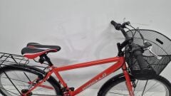 Dorello26 Jant Kırmızı Sepetli Bisiklet – Şıklık ve Konfor Bir Arada!