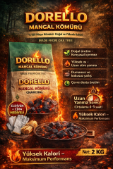 Dorello Mangal Kömürü – %100 Doğal Meşe Kömürü