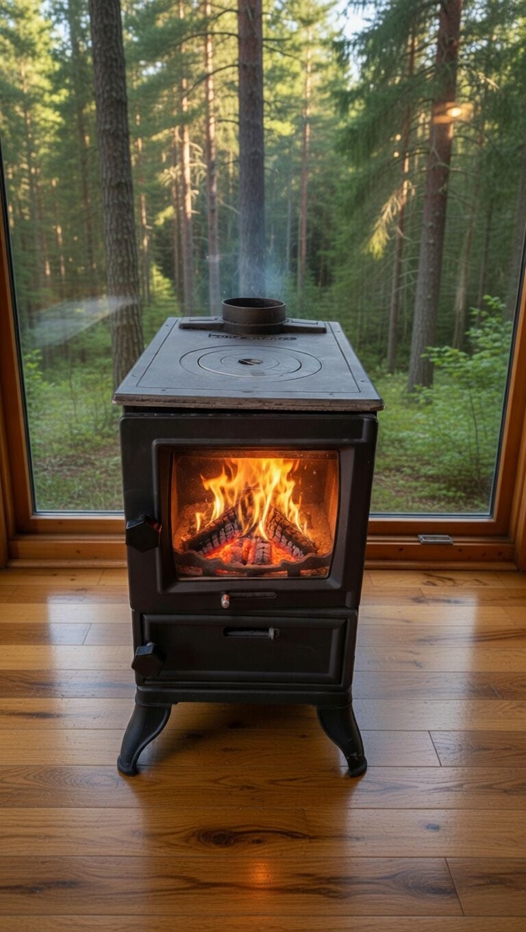 Dorello Döküm Soba Kamp Sobası Karavan Sobası Çadır Sobası Şömine Soba