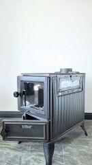 Dorello Döküm Soba Kamp Sobası Karavan Sobası Çadır Sobası Şömine Soba