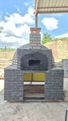 Bahçe Taş Fırın Mangal Pizza ve Ekmek Fırın Bahçenize Şıklık ve Lezzet Katın siyah model
