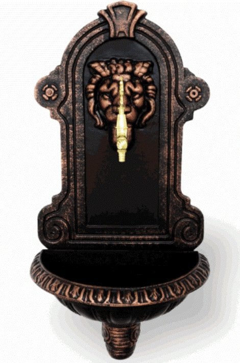 Bahçe çeşmesi - Döküm Çeşme - Boyalı çeşme - Musluklu çeşme