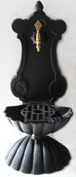 Döküm Çeşme - Boyalı çeşme - Bahçe çeşmesi - Musluklu çeşme - Dorello