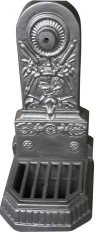 Dorello Gartenbrunnen aus Gusseisen – Langlebige Lackierung – Stilvolles Design – Wasserhahn nicht im Lieferumfang enthalten