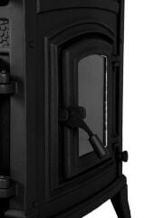 Dorello 3 Tarafı Camlı Fırınlı Çift Yanma Sistemli Pik Döküm Soba DRL-011YK
