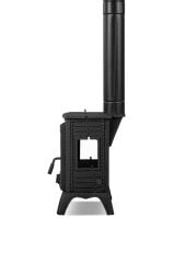 Dorello 3 Tarafı Camlı Çift Yanma Sistemli Dökme Demir Soba DRL-052
