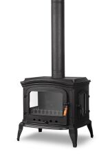 Dorello 3 Tarafı Camlı Pik Döküm Soba DRL-032
