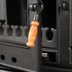 Dorello 3 Tarafı Camlı Pik Döküm Soba DRL-032