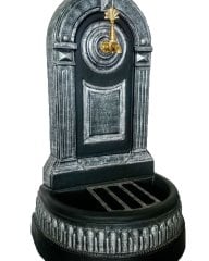 Gartenbrunnen – Gusseisenkonstruktion – Klassisches Design – Wasserhahn nicht im Lieferumfang enthalten