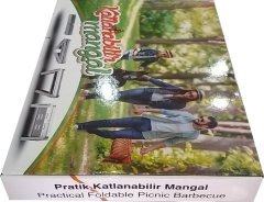 Mangal - Krom paslanmaz mangal