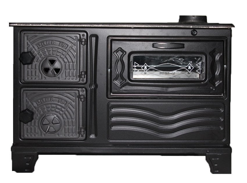MF65 MODEL - DÖKÜM SOBA - KUZİNE SOBA - 40 CM FIRINLI SOBA- KAPAKLI SOBA - dorello soba şömine